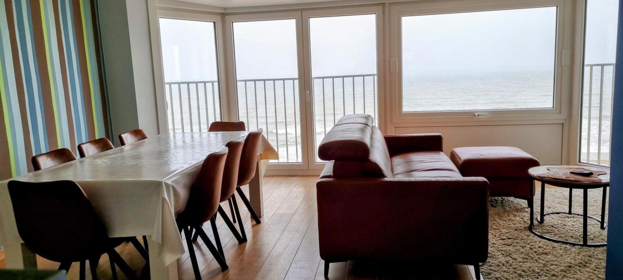 Zeedijk 241, Uitzicht Op Zee, Vue Sur La Mer كوكسيجدي المظهر الخارجي الصورة